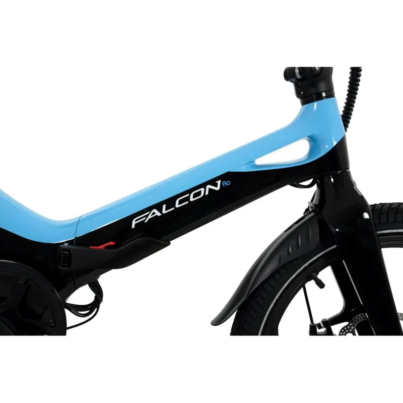 Falcon Flo Folding Electric Bike Black and Blue-7